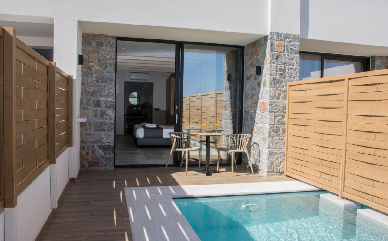 Casa Blu Boutique Hotel "By Checkin" Adults Only ヘルソニソス エクステリア 写真