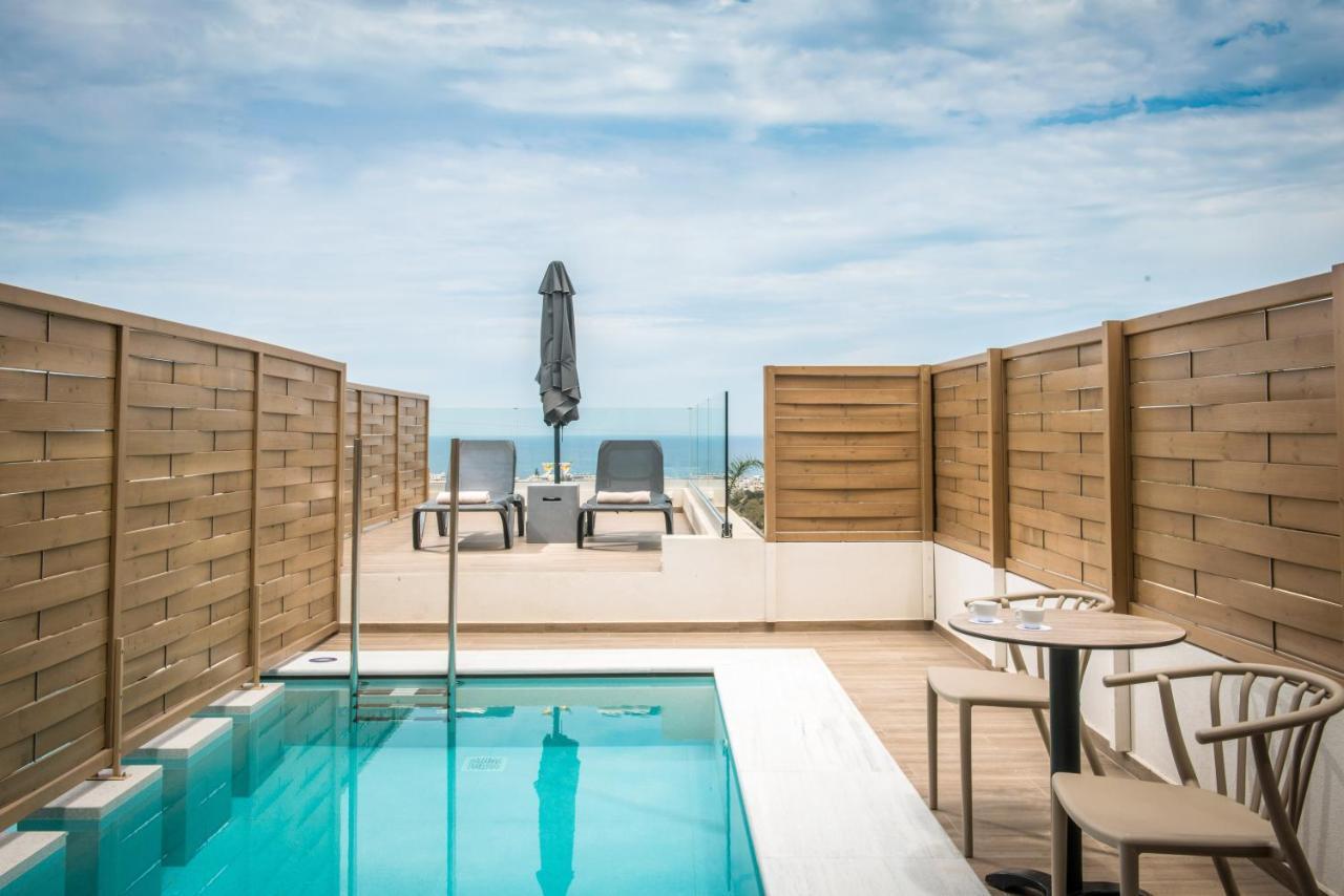 Casa Blu Boutique Hotel "By Checkin" Adults Only ヘルソニソス エクステリア 写真
