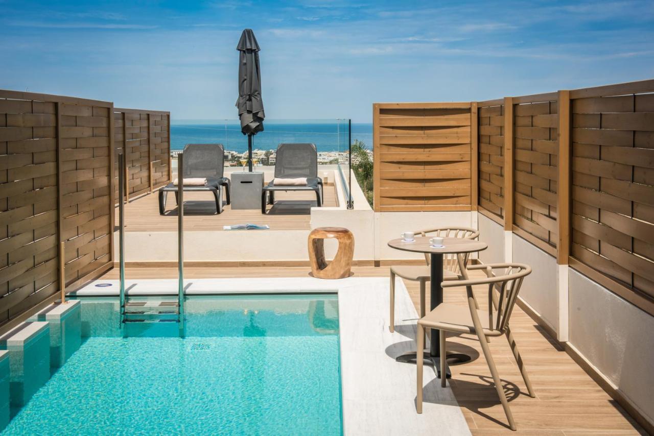 Casa Blu Boutique Hotel "By Checkin" Adults Only ヘルソニソス エクステリア 写真