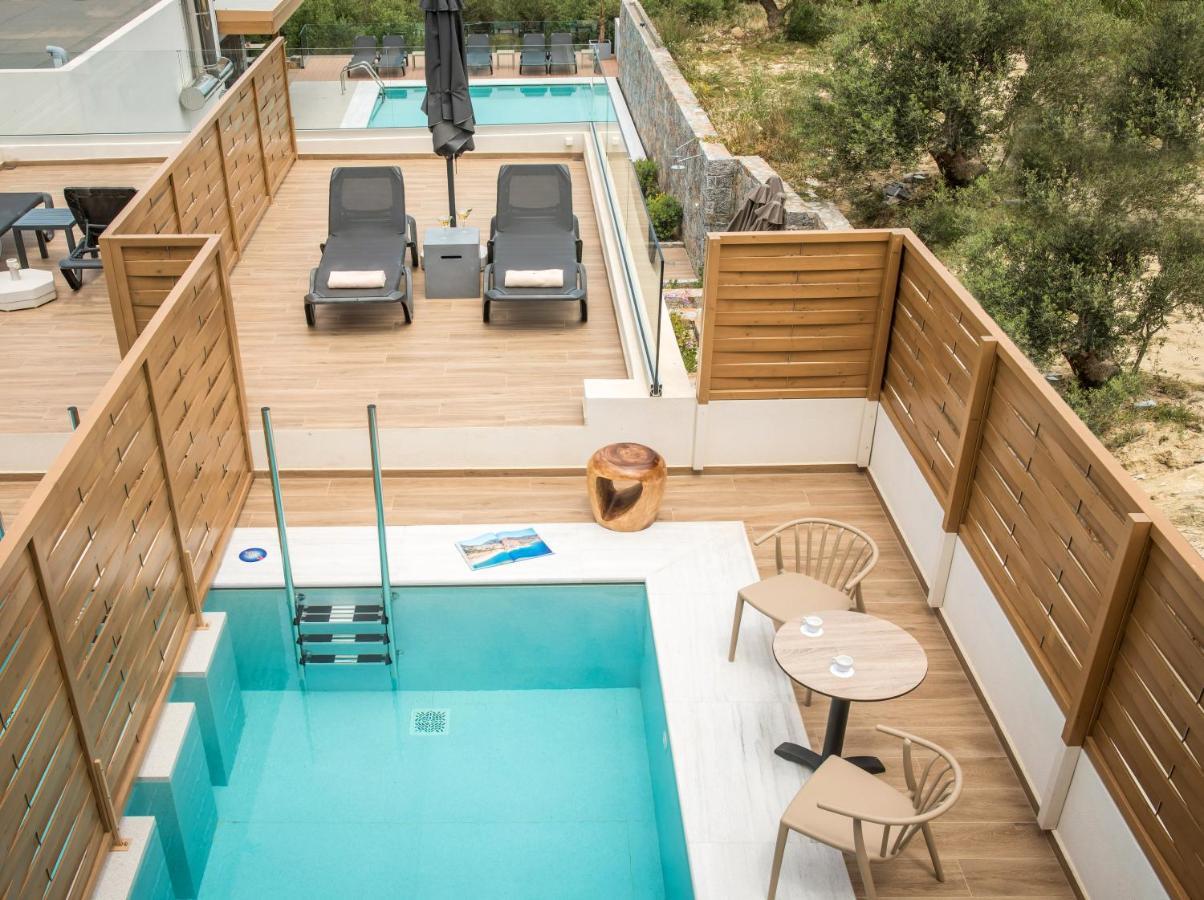 Casa Blu Boutique Hotel "By Checkin" Adults Only ヘルソニソス エクステリア 写真