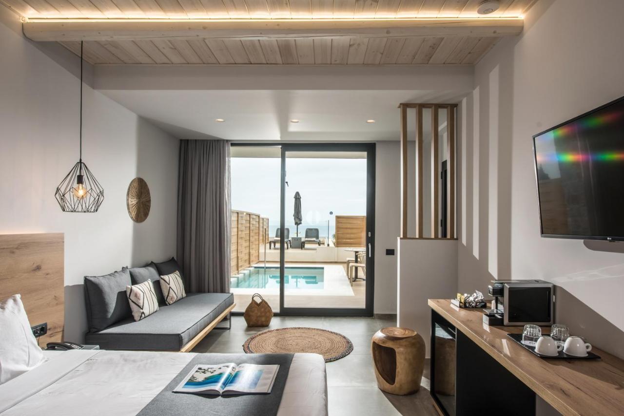 Casa Blu Boutique Hotel "By Checkin" Adults Only ヘルソニソス エクステリア 写真