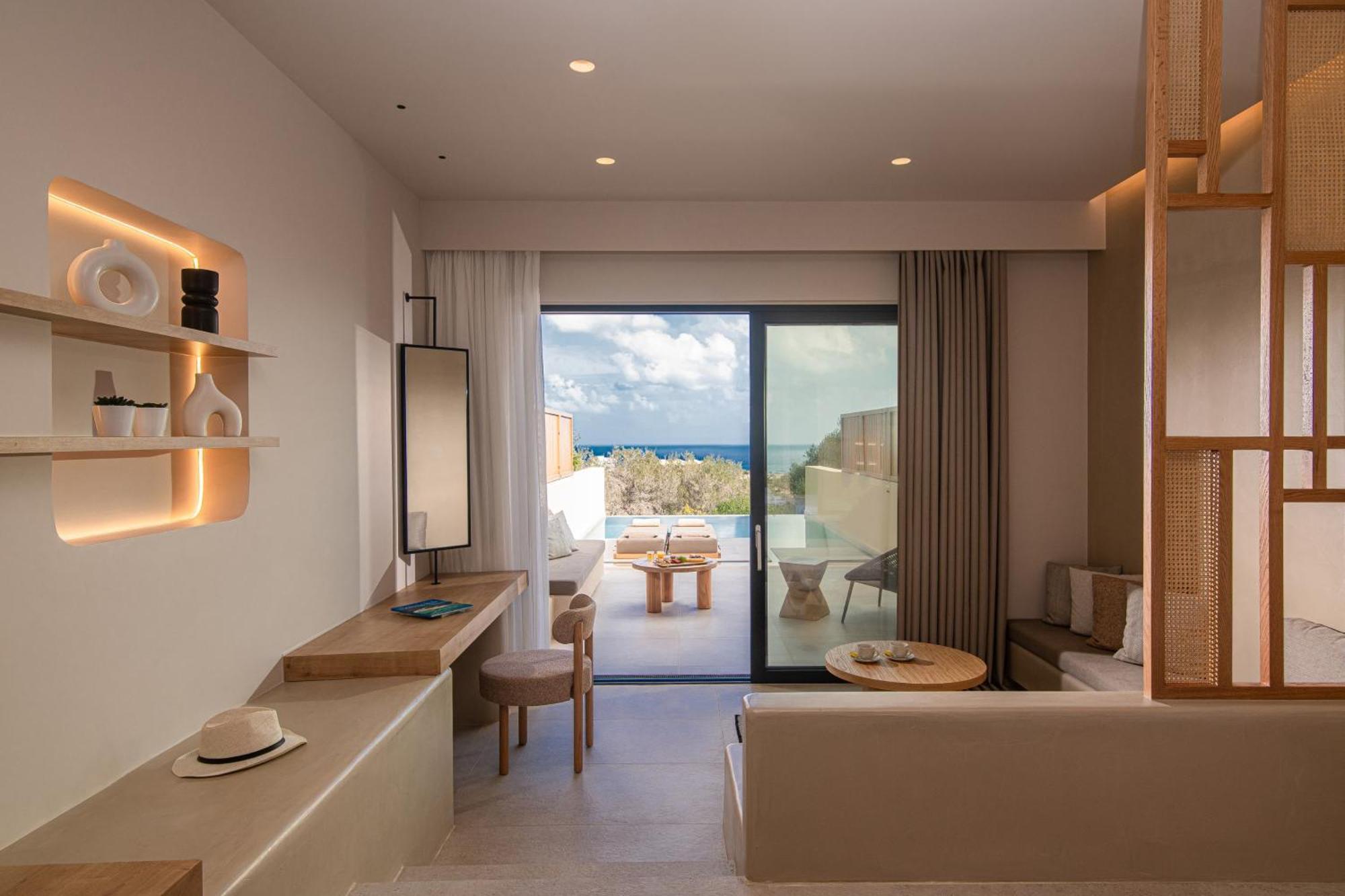 Casa Blu Boutique Hotel "By Checkin" Adults Only ヘルソニソス エクステリア 写真