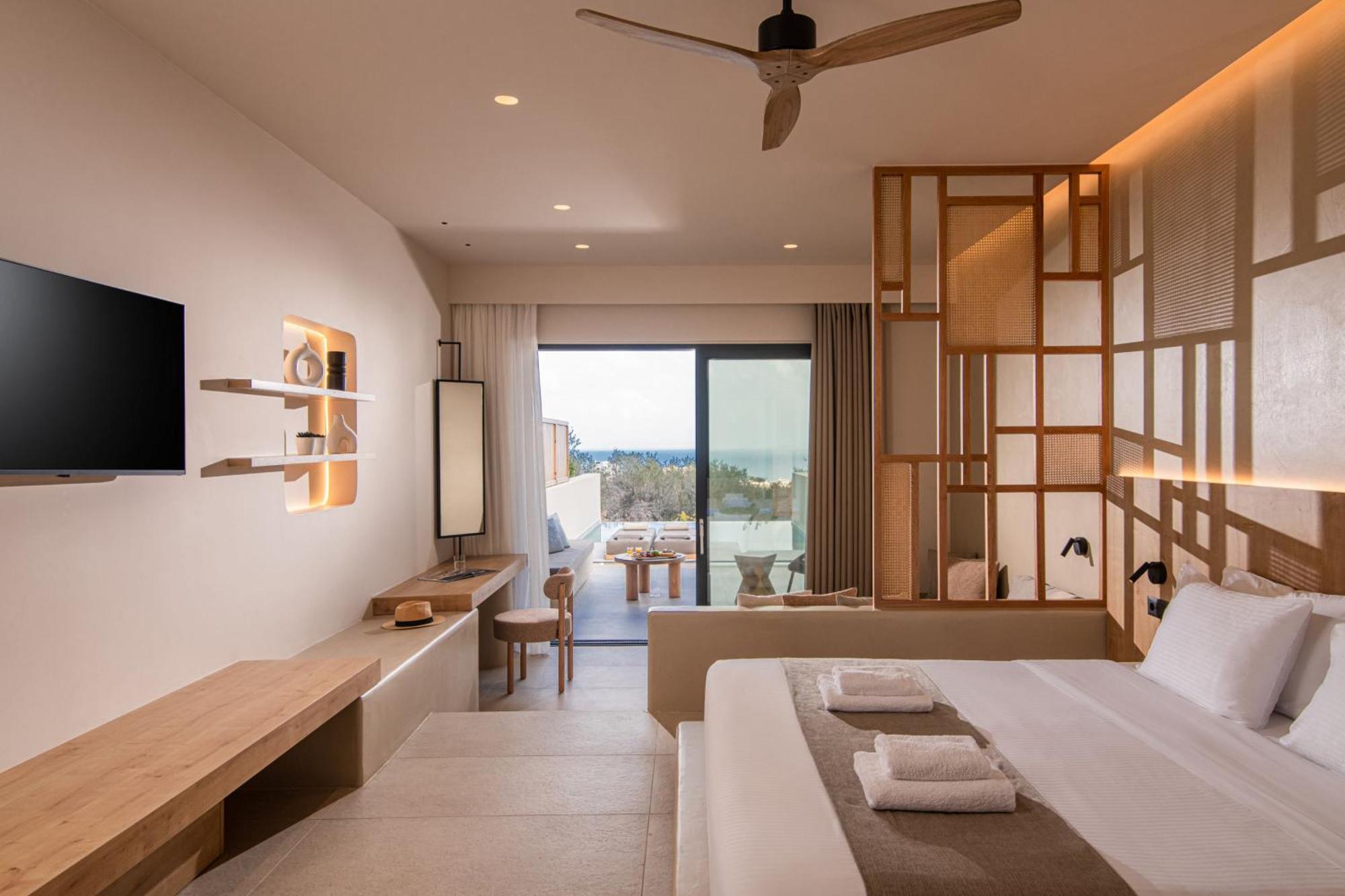 Casa Blu Boutique Hotel "By Checkin" Adults Only ヘルソニソス エクステリア 写真