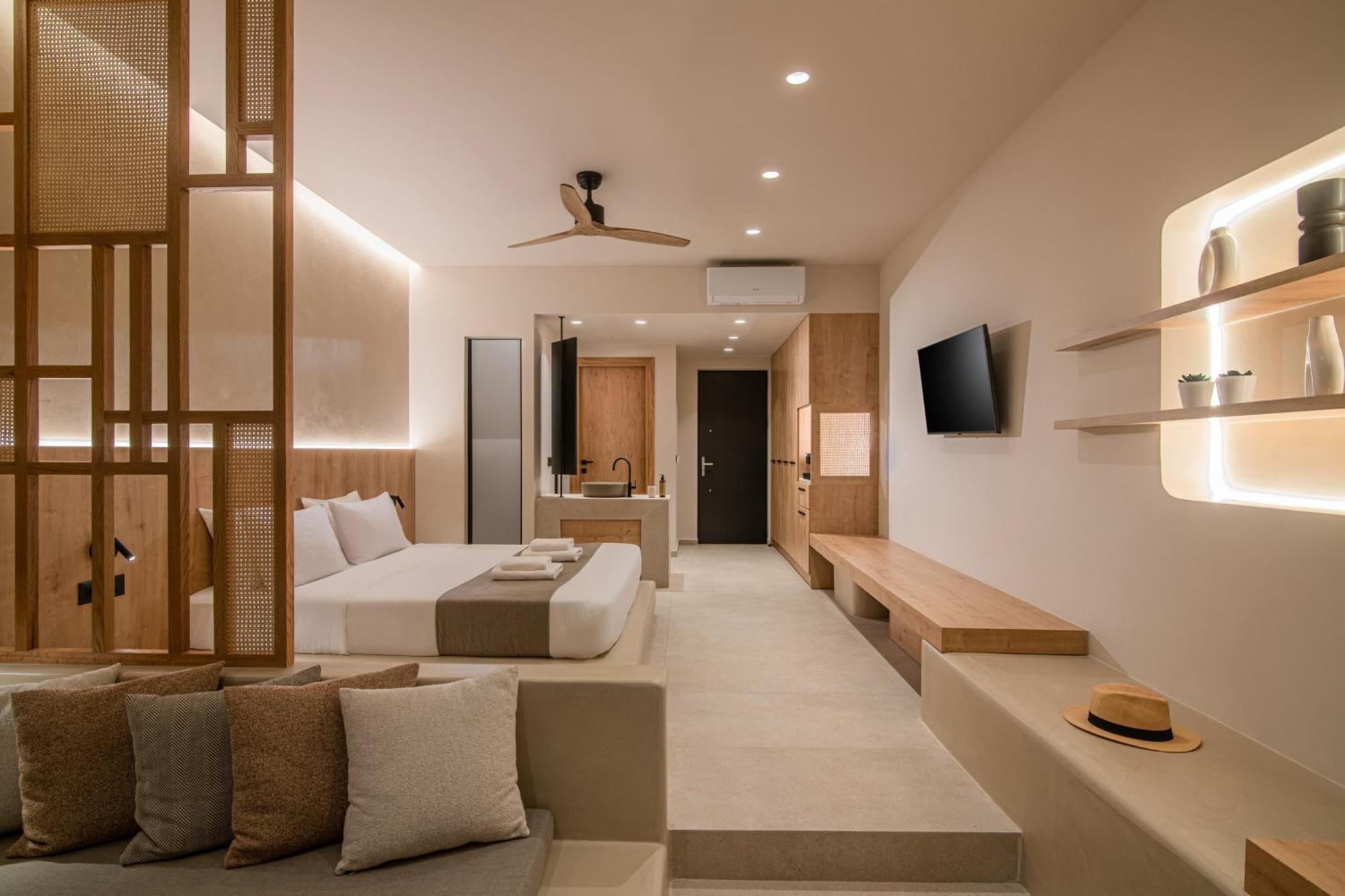 Casa Blu Boutique Hotel "By Checkin" Adults Only ヘルソニソス エクステリア 写真